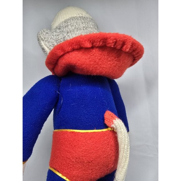 Sock Monkey Superman stuffed animal plush- Handmade 19 Inches - Picture 14 of 14